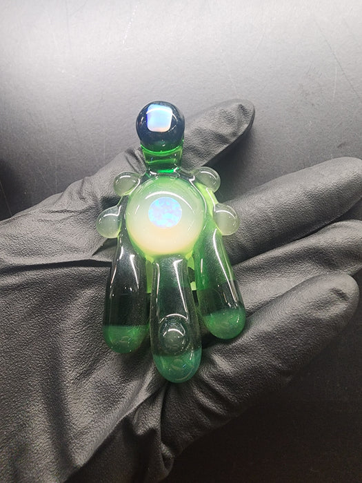 Levidomp-2: Blue drip opal milli pendant