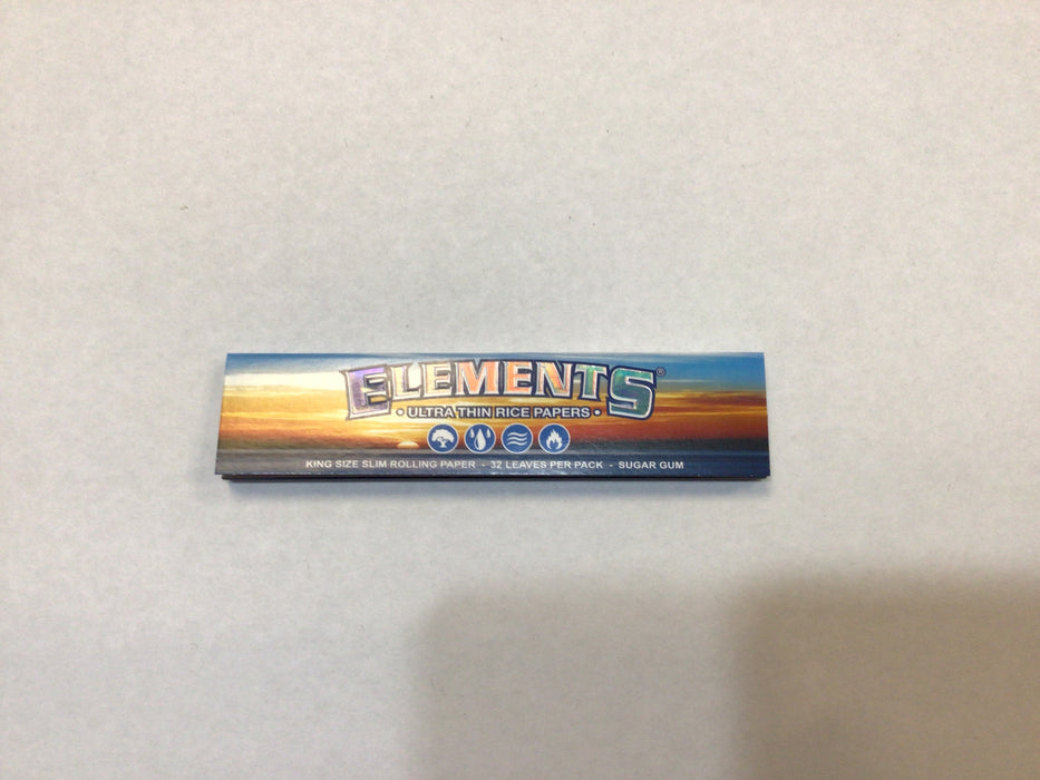 ELEMENTS KING SIZE - ROLLING PAPERS (50)