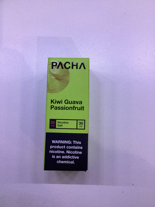 Pacha Mama Kiwi Guava Passionfruit 50mg Synthetic Nicotine Salt 30ml