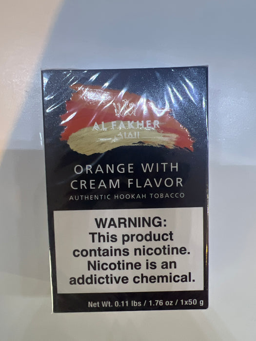 ORANGE CREAM AL FAKHER 50G BOX SHISHA