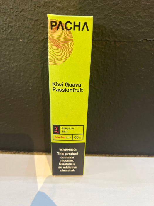 Pacha Syn Kiwi Guava Passionfruit 3mg 60ml Synthetic Nicotine Salt