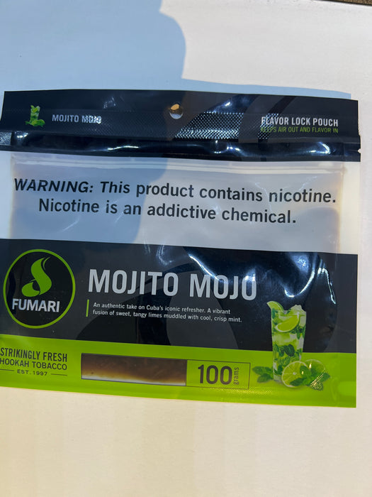 FUMARI HOOKAH TOBACCO - MOJITO MOJO 100GM