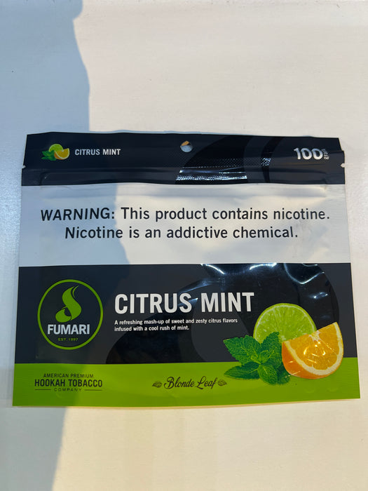 100GM CITRUS MINT - HOOKAH TOBACCO