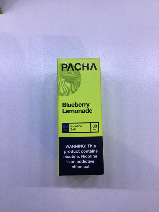 Pacha Mama Blueberry Lemonade 50mg Synthetic Nicotine Salt 30ml