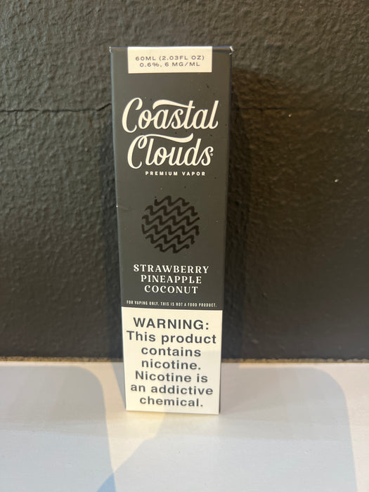 Coastal Clouds Strawberry Pineapple Coconut 6mg PGVG 60ml