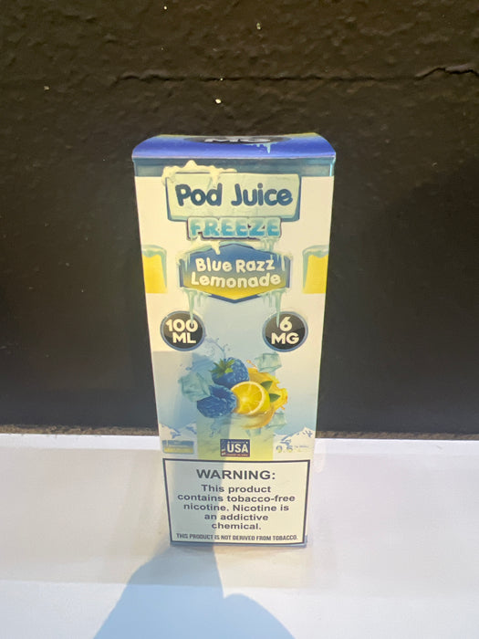 Pod Juice Blue Razz Lemonade 6mg