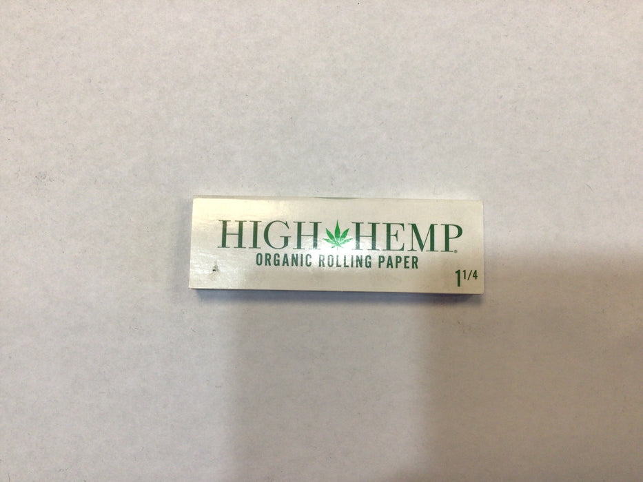 1.25 HIGH HEMP ROLLING PAPERS (25)
