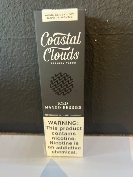 Coastal Clouds Iced Mango Berries 6mg PGVG 60ml