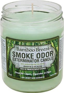 Smoke Odor Candle - Bamboo Breeze