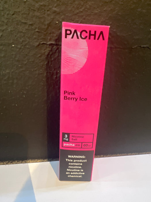 Pacha Syn Pink Berry Ice 3mg 60ml Synthetic Nicotine Salt