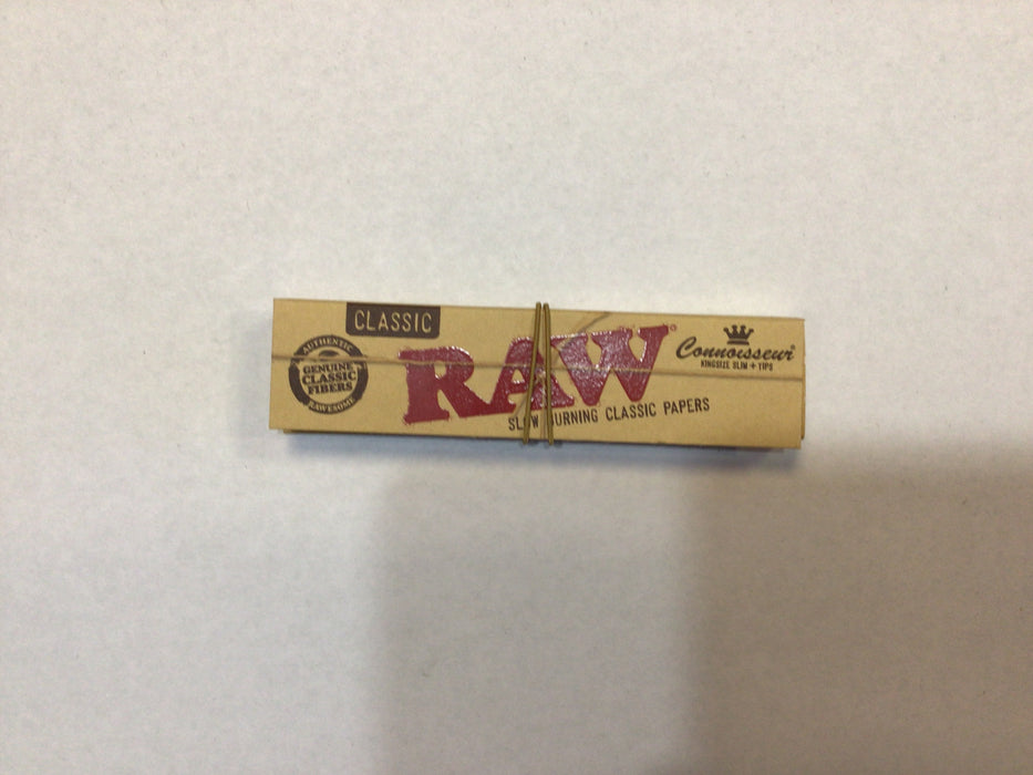 RAW KING CONNOISSEUR ROLLING PAPERS+TIPS (24)