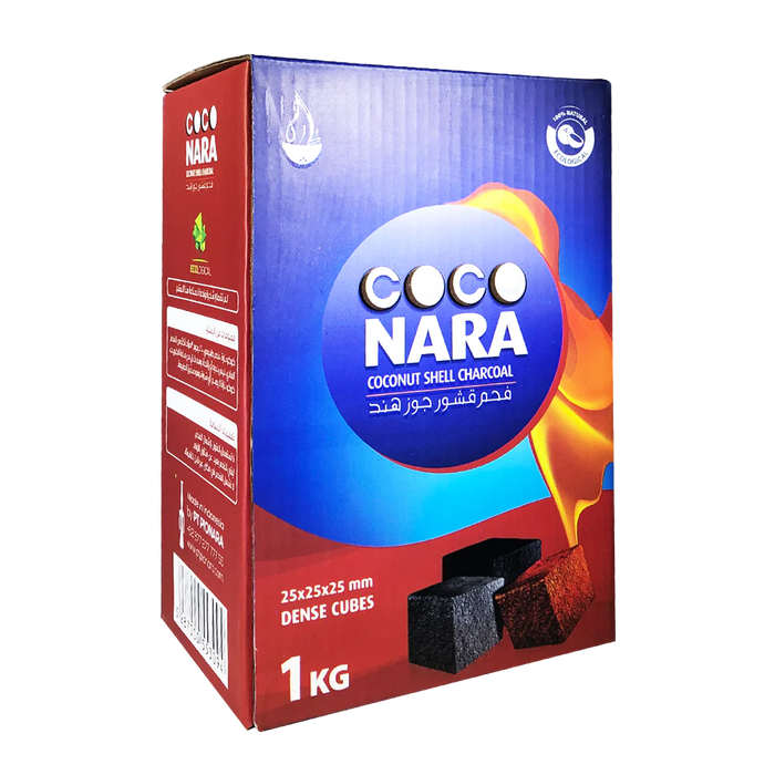 Coco Nara Hookah Charcoal - "Big Cube" 1kg