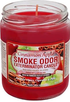 Smoke Odor Candle - Cinnamon Apple