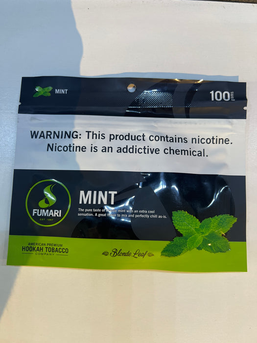 100GM MINT - FUMARI HOOKAH TOBACCO
