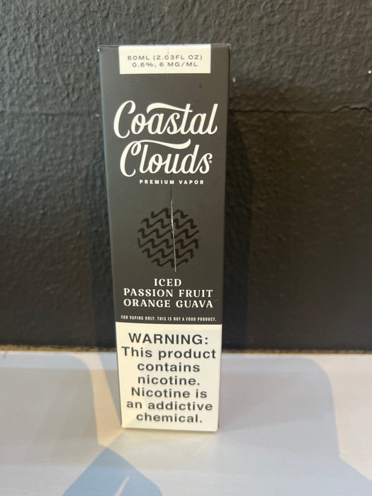 Coastal Clouds Iced Passion Fruit Orange Guava 6mg PGVG 60ml