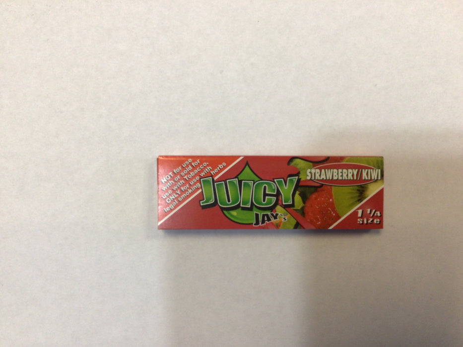 STRAWBERRY/KIWI JUICY JAY'S 1 1/4 ROLLING PAPERS