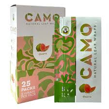 Camo Wrap Guava Natural Leaf Wrap 5pk