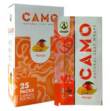 Camo Wrap Mango Natural Leaf Wrap 5pk