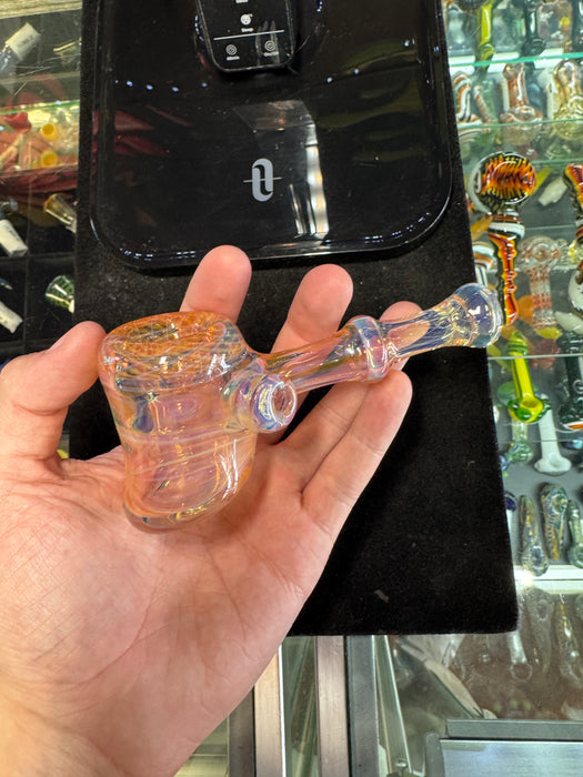 Maka B Silver and Gold Fumed Linework Hammer