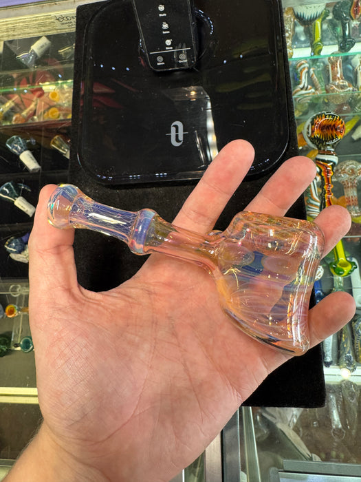 Maka B Silver and Gold Fumed Linework Hammer