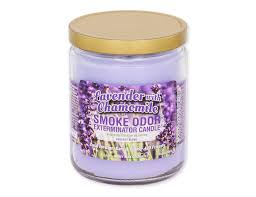 Smoke Odor Candle - Lavender with Chamomile