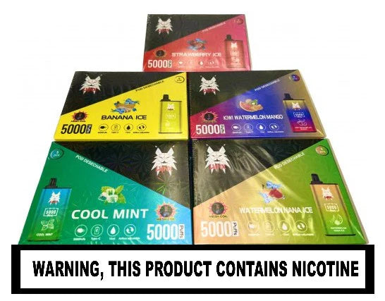 Lynx 5000 Tobacco Disposable Vape 3% -5pk