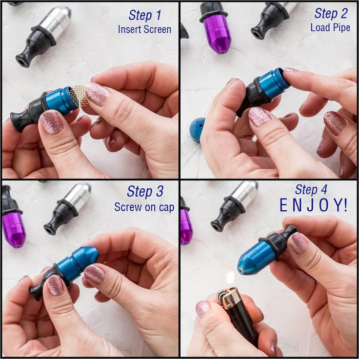 Sneek A Toke w/ Rubber Mouthpiece