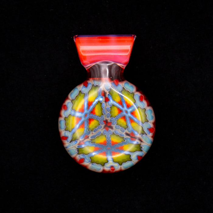 Andrew Certo Pendant: Triple Millie w/Pink Bail