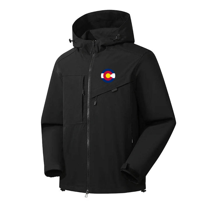 Purple Haze Co Flag Coat Winter Jacket