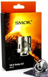 SMOK-TFV8-X-BABY-Q2: TFV8 X-BABY Q2 COIL 0.4