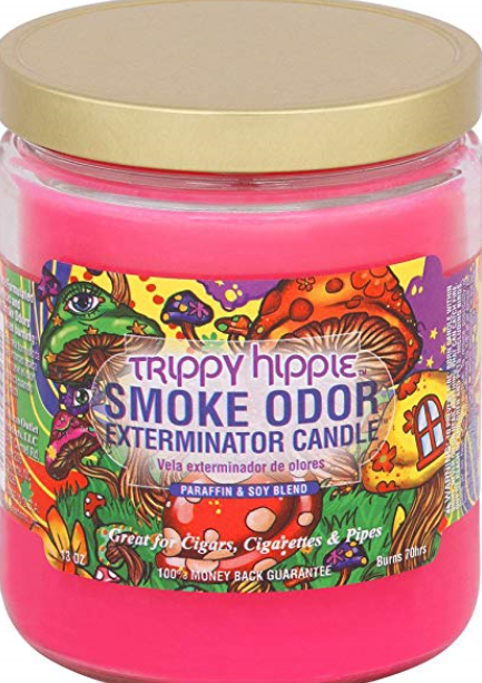 Smoke Odor Candle - Trippy Hippie