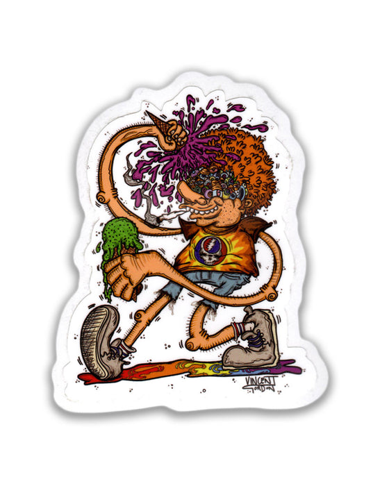 Vincent Gordon - "GD Ice Cream Cone Kid" Sticker