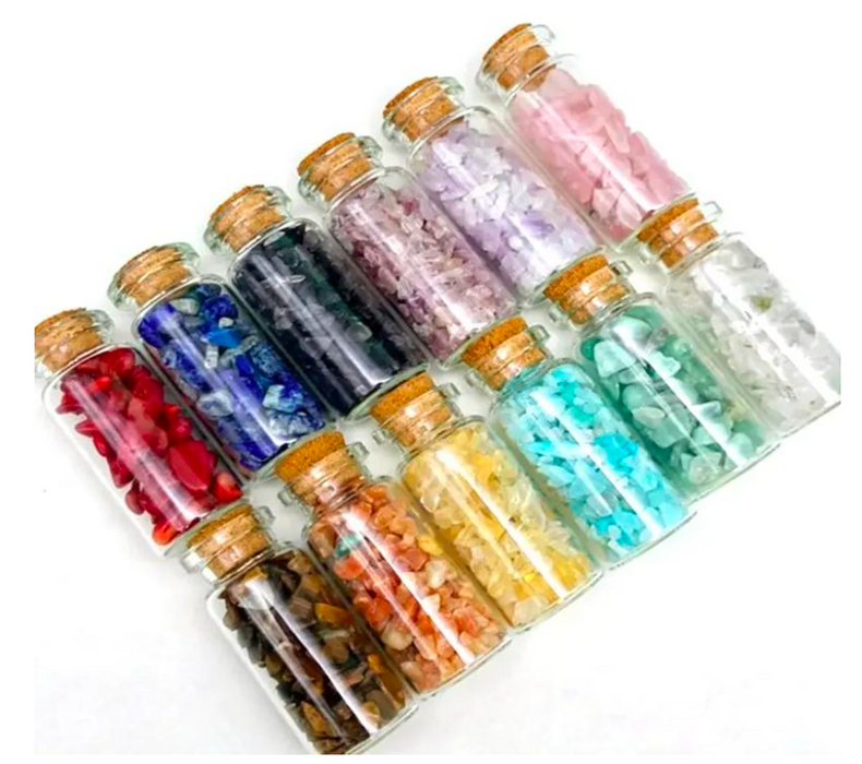 Rainbow Crystal Wishing Bottle