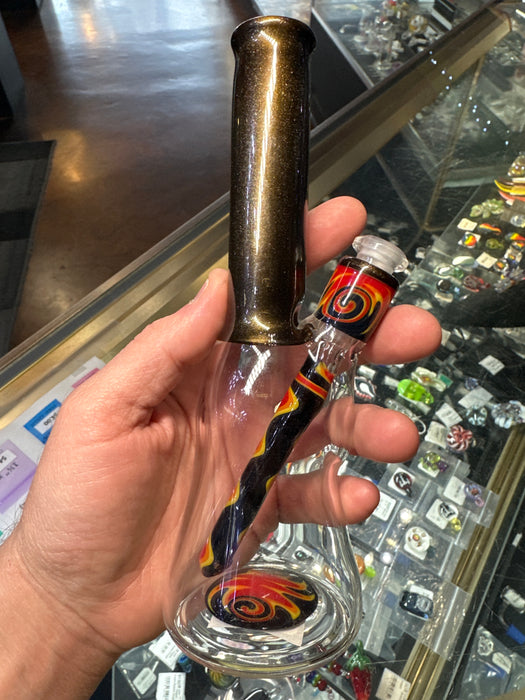 Levitate Glass: Mini Toob Bronze Pearl over Arcadian Night
