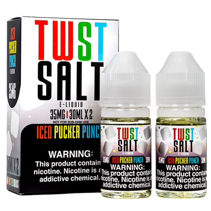 TWST Salts - Iced Pucker Punch 35mg/ml Nicotine Salt E-Liquid (2-Pack)