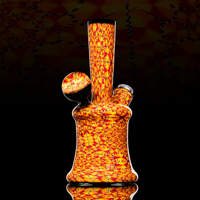 Quasar Mini Tube: Red/Orange Chip Stack