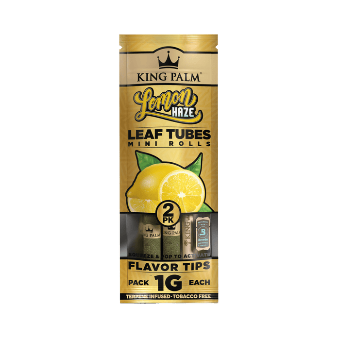 King Palm - 2 Mini Rolls (Lemon Haze)