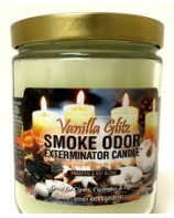 Smoke Odor Candle - Vanilla Glitz