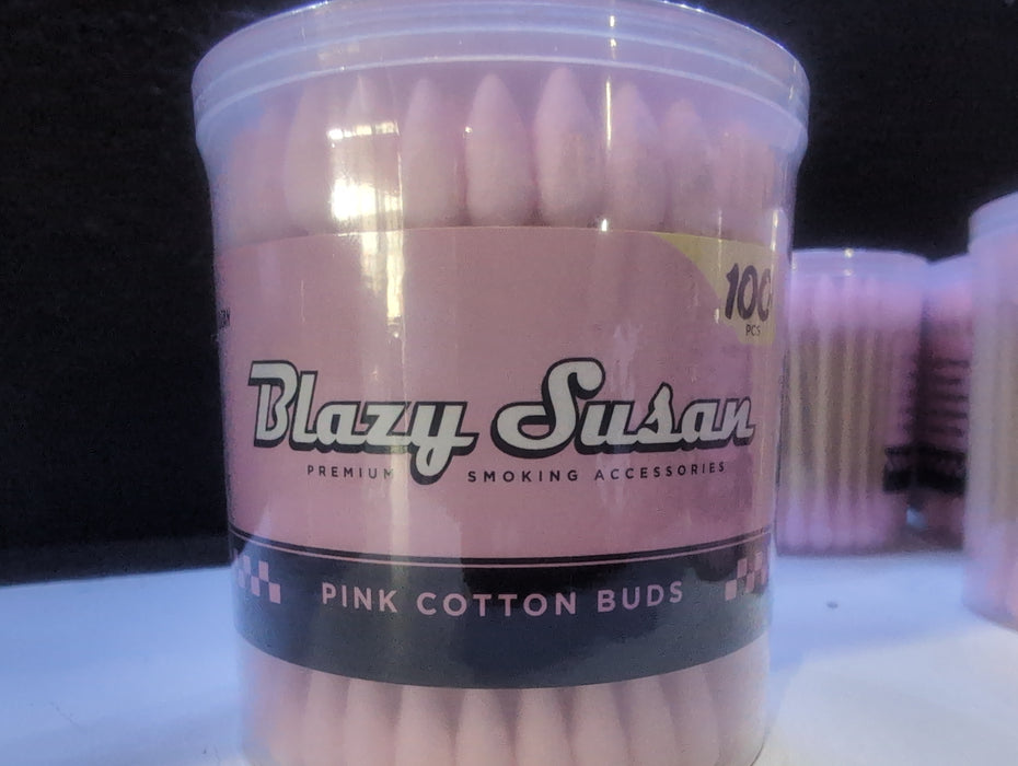 Blazy Susan Pink Cotton Buds 100 count