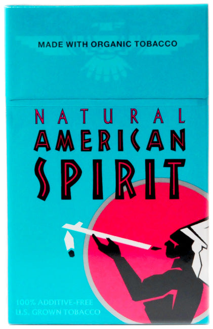 AMERICAN SPIRIT FULL BODIED US ORGANIC (TURQUOISE) CIGARETTES