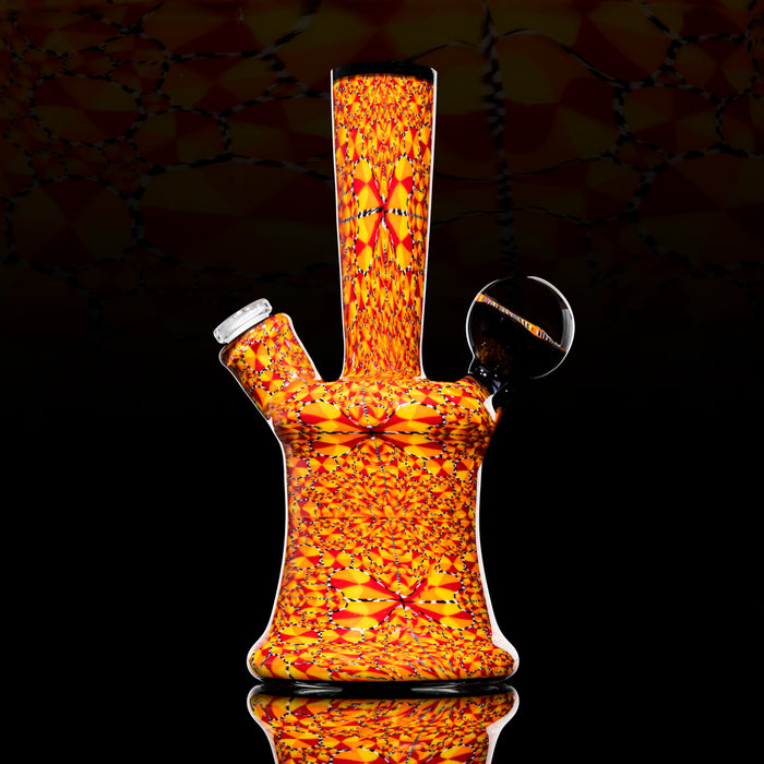 Quasar Mini Tube: Red/Orange Chip Stack