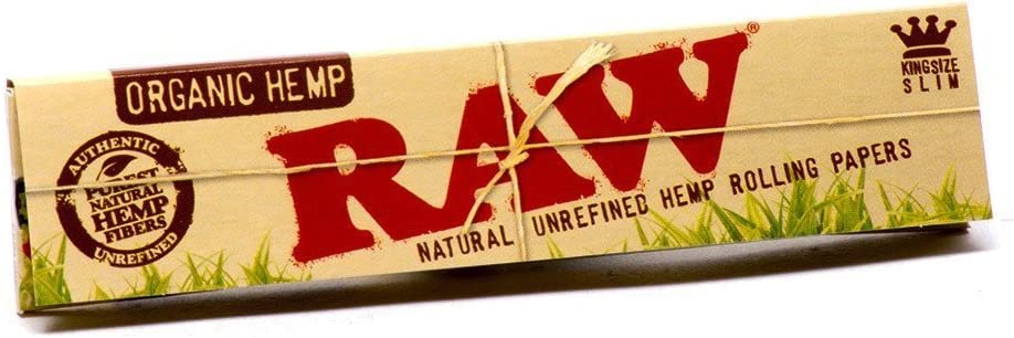 RAW Hemp King Size Slim Rolling Papers