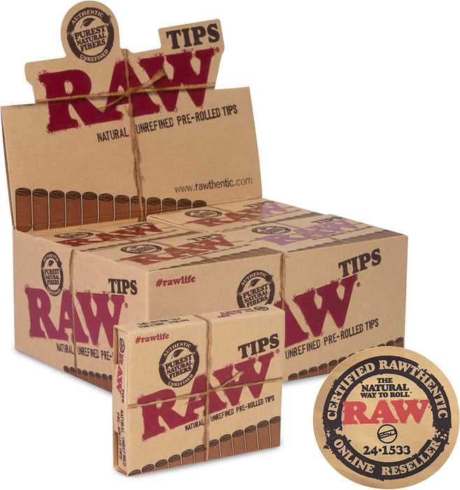 RAW Pre-Rolled Filter Tips