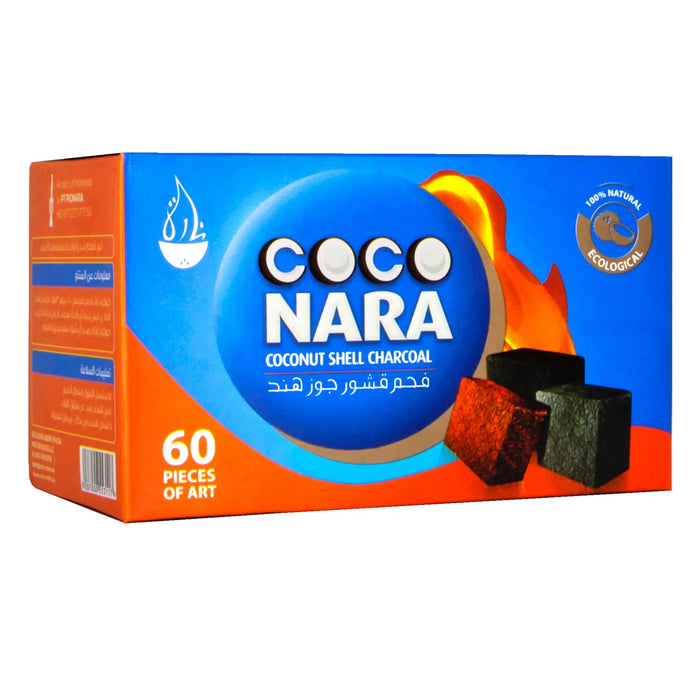 Coco Nara Hookah Charcoal - 60pcs