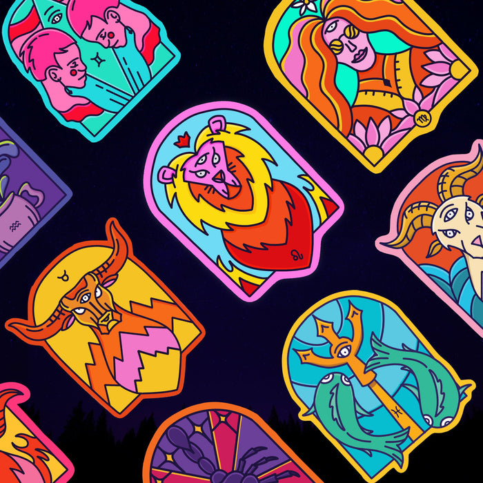 YAMZ - Astrology Sticker (All 12 Signs)