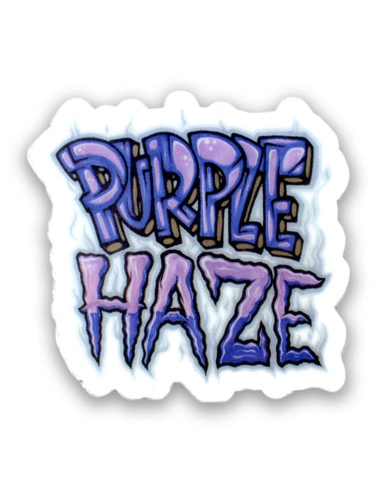 Purple Haze x Beyond Grasp Sticker - "Small Purple"