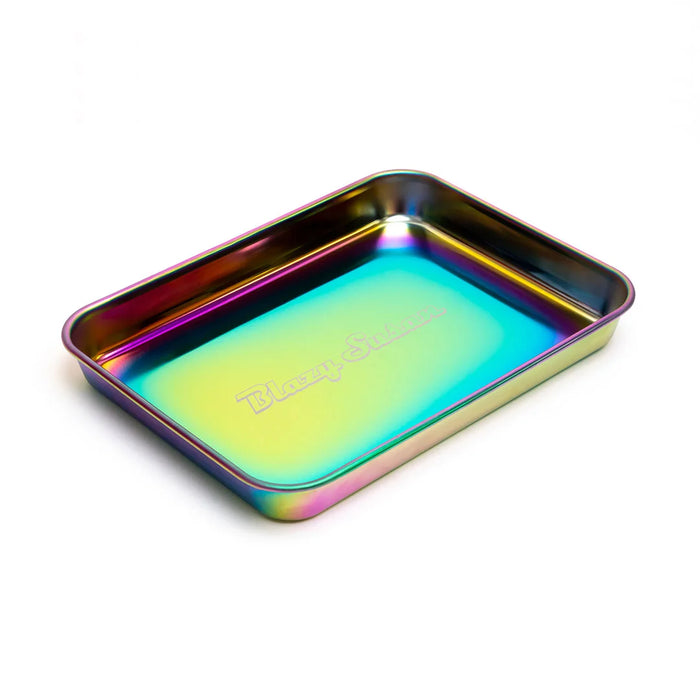 Blazy Susan - Stainless Steel Rolling Tray