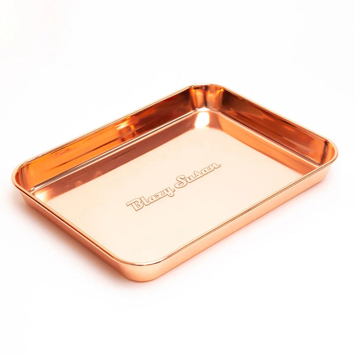 Blazy Susan - Stainless Steel Rolling Tray