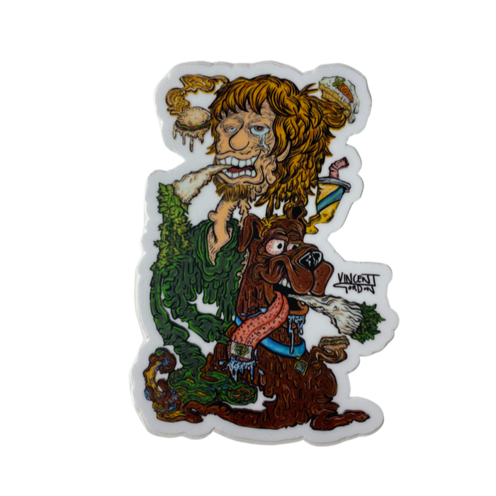 Vincent Gordon - "Melty Scooby Doo" Sticker