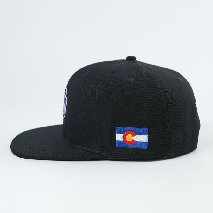 PH Flat Brim Hat - Black